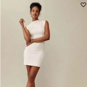Reformation Alden Dress Ivory